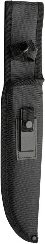 Rite Edge Plateau Survival Fixed Blade - 15 Inch Overall, 10.5 Inch Black Sawback, Built-In Survival Kit by Rite Edge