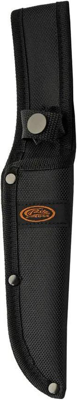 Rite Edge Elite Combat Fixed Blade - 10.5 Inch Overall, 5.5 Inch Black Partial Serrated 3Cr13 Blade by Rite Edge