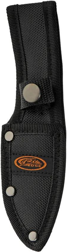 Rite Edge Fixed Blade Guthook Knife - 7 Inch Overall, 4 Inch Satin Blade, 3Cr13 Stainless, Black Pakkawood Handle by Rite Edge