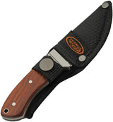 Rite Edge Bobcat Skinner Brown - Satin 3Cr13 Stainless Blade, Full Tang, Brown Wood Handle by Rite Edge
