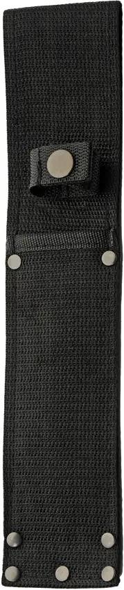 Rite Edge Ranger Fixed Blade Tanto - 7-Inch Black Serrated 3Cr13 Blade With Full Tang And Nylon Sheath by Rite Edge