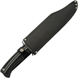Rite Edge Raptor Hunter Knife With 17 Inch Overall With 11.25 Inch Partially Serrated 3Cr13 Stainless Sawback Blade by Rite Edge
