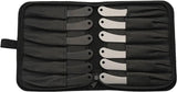 Rite Edge Rival Throwing Set - 12 Piece Satin And Black Finishes In Black Nylon Zippered Case by Rite Edge