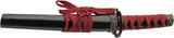 Rite Edge Tanto Letter Opener 211640 - Satin Finish Stainless Blade With Red Cord Wrapped Handle And Display Stand by Rite Edge