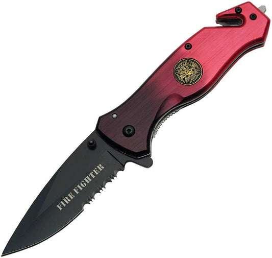 Rite Edge Rescue Linerlock A/O Fire 300202-FF by Rite Edge