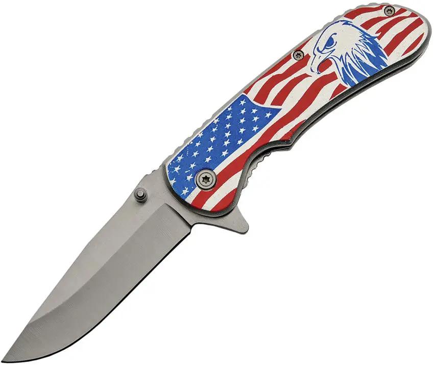 Rite Edge Eagle/Flag Linerlock A/O 300443 by Rite Edge