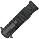 Rite Edge Linerlock Black 300480-BK - Assisted Opening Pocket Knife With Clip Point Blade by Rite Edge