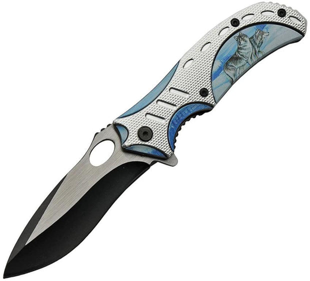 China Made Wolf Linerlock A/O 300490-WF by China Made