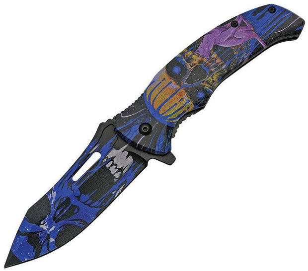 China Made Cat Eye Linerlock Blue 300503-BL by China Made