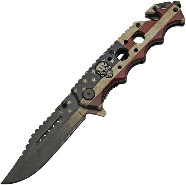 Rite Edge Old Glory Linerlock A/O 300509 by Rite Edge