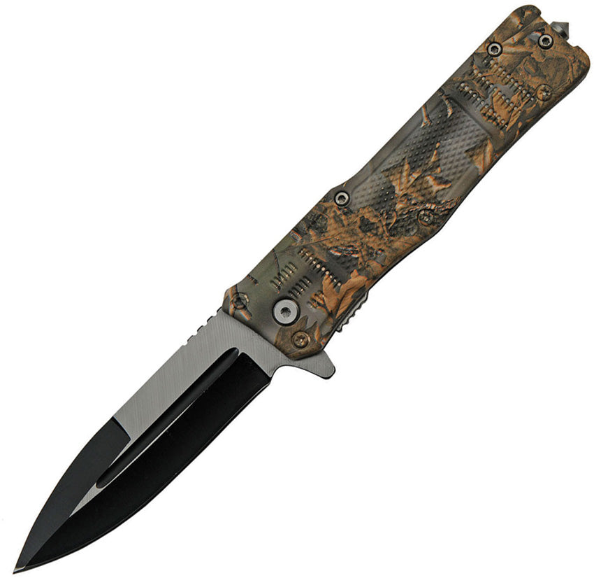 China Made Camo Linerlock A/O 300513-CM