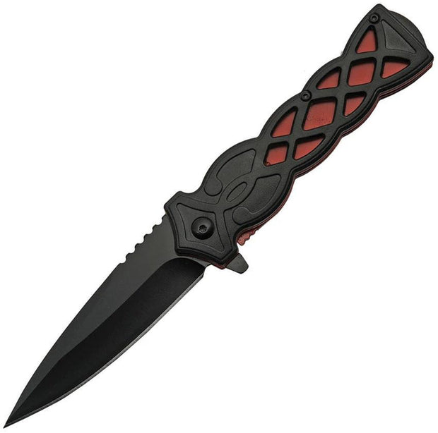 China Made Celtic Linerlock A/O Red 300517 by China Made