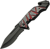 Rite Edge Bear Claw Linerlock A/O 300538-RD by Rite Edge