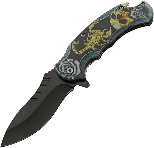 Rite Edge Scorpion Warrior Linerlock A/O 300545-YB by Rite Edge