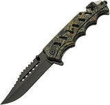 Rite Edge Tactical Linerlock A/O Camo 300553-CM by Rite Edge