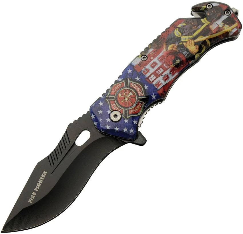 Rite Edge Firefighter Linerlock A/O 300557-FF by Rite Edge