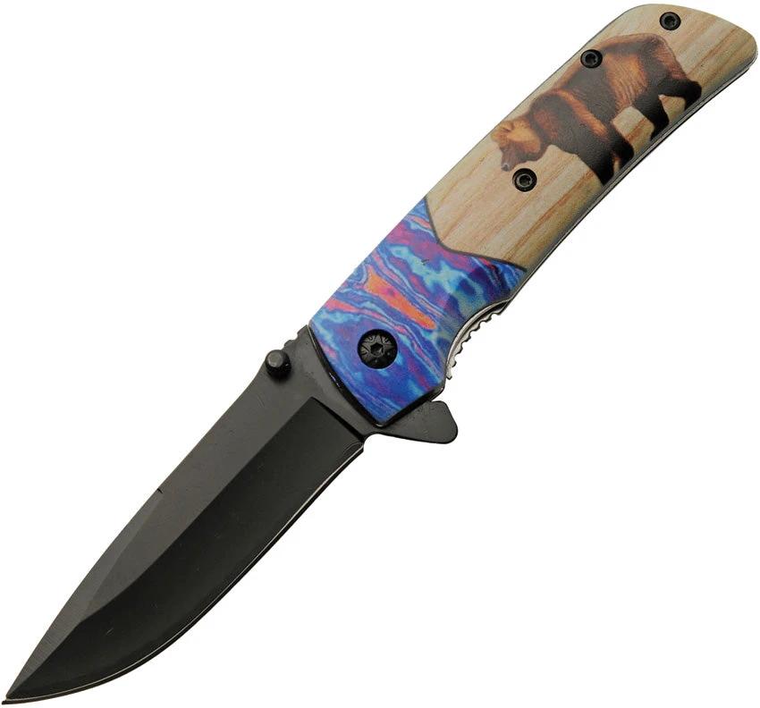 Rite Edge Voodoo Linerlock Bear A/O 300564-BE by Rite Edge