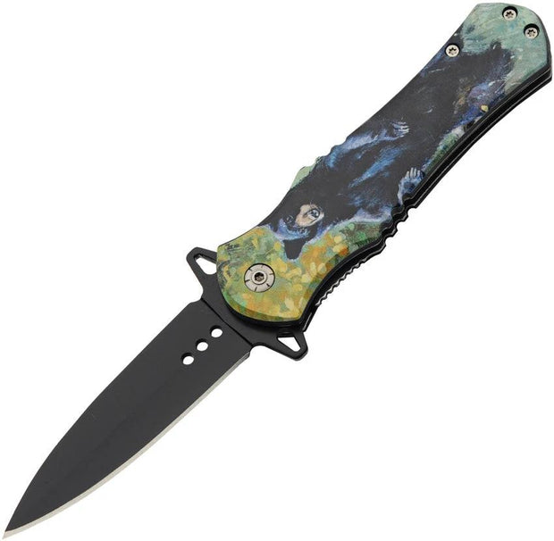 China Made Wildlife Linerlock A/O Bear 300570-BB by China Made