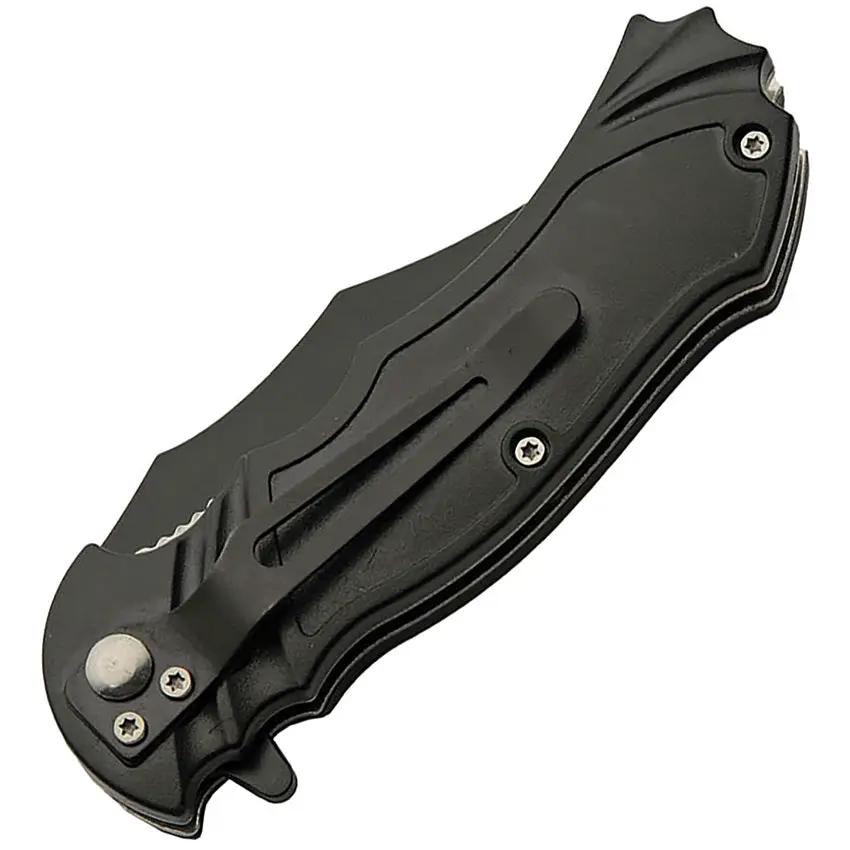 Warrior Linerlock Assisted Opening Knife For EDC Enthusiasts Three Point Five Inch Clip Point Stainless Blade by China Made