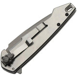 Predator Framelock Assisted Opening Knife 3.5in Black Titanium Coated Blade For EDC Enthusiasts by China Made