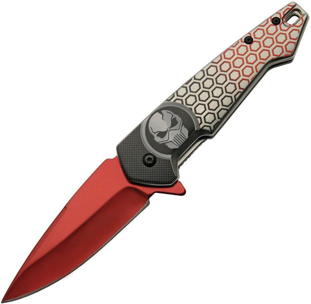 China Made Predator Framelock A/O Red 300578-RD by China Made