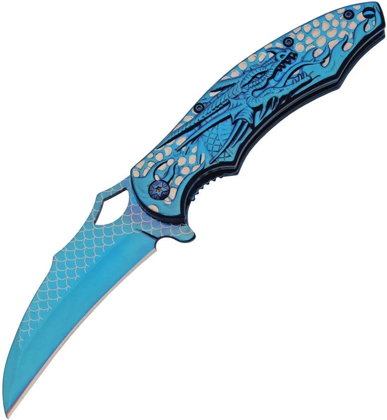China Made Dragon Linerlock Blue 300580-BL by China Made