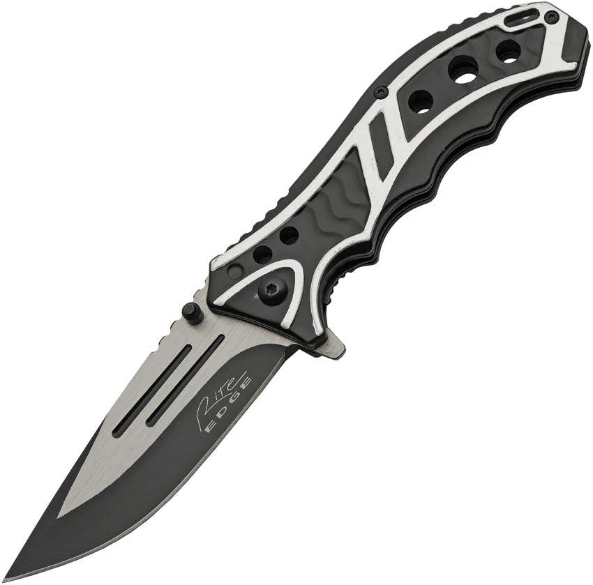 Rite Edge Caution Linerlock A/OSil 300585-SL by Rite Edge