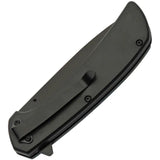 Rite Edge Reaper Linerlock Knife - Assisted Opening, Red ABS Handle, Pocket Clip by Rite Edge