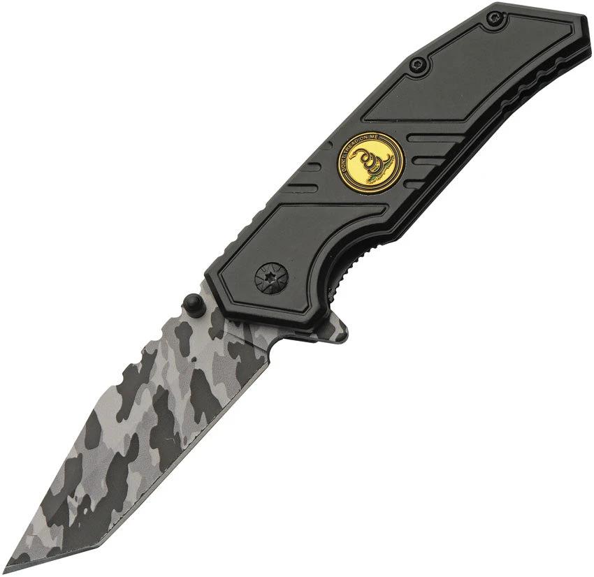 Rite Edge Don't Tread Camo Linerlock 300598-BK by Rite Edge
