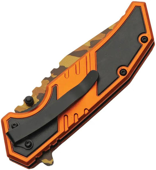 Rite Edge EMS Camo Linerlock - Assisted Opening Pocket Knife With 3.75 Inch Blade And 4.75 Inch Closed by Rite Edge
