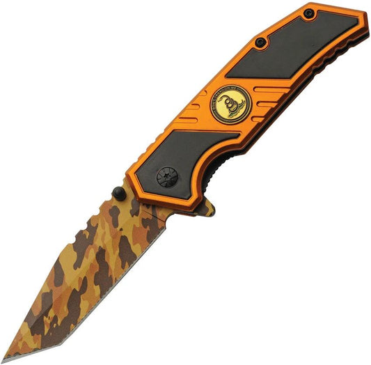 Rite Edge Don't Tread Camo Linerlock 300598-GD by Rite Edge