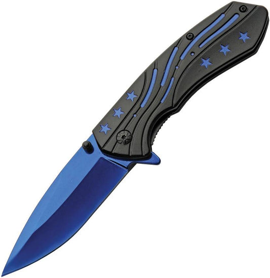 Rite Edge Blue Stars Linerlock 300600-BL by Rite Edge