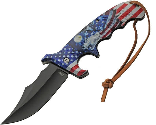 Rite Edge Defender Linerlock A/O Wolf 300607-US by Rite Edge