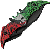 Rite Edge Laughing Joker Linerlock - Assisted Opening Dual Blades Knife With 3D Joker Handle Artwork by Rite Edge