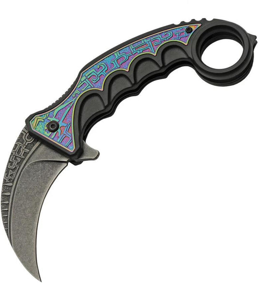 Rite Edge Gothic Karambit Linerlock Spe 300612-RB by Rite Edge