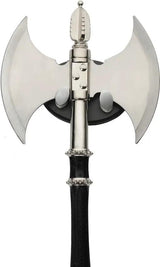 Premium Squire Axe With Plaque Display 21 Inch Overall Satin Stainless Head Wire Wrapped Handle For Collectors by China Made