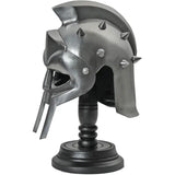 Gladiator Helmet 18 Gauge Steel 7.5 Inch With Black Display Stand For Collectors by China Made