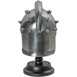 Gladiator Helmet 18 Gauge Steel 7.5 Inch With Black Display Stand For Collectors by China Made