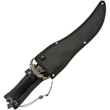 Lurker Fantasy Knife 12 Inch Two Tone Blade Full Tang with Cord Wrapped Handle and Nylon Sheath for Collectors by China Made