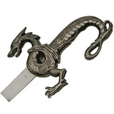 Dragon Sword With Scabbard 35.75in Satin Stainless Blade Dragon Head Handle Premium Collectors Edition by China Made