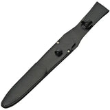 Samurai Sword Set Two Piece Satin Finish Double Edge Stainless Blades With Belt Sheath For Collectors by China Made