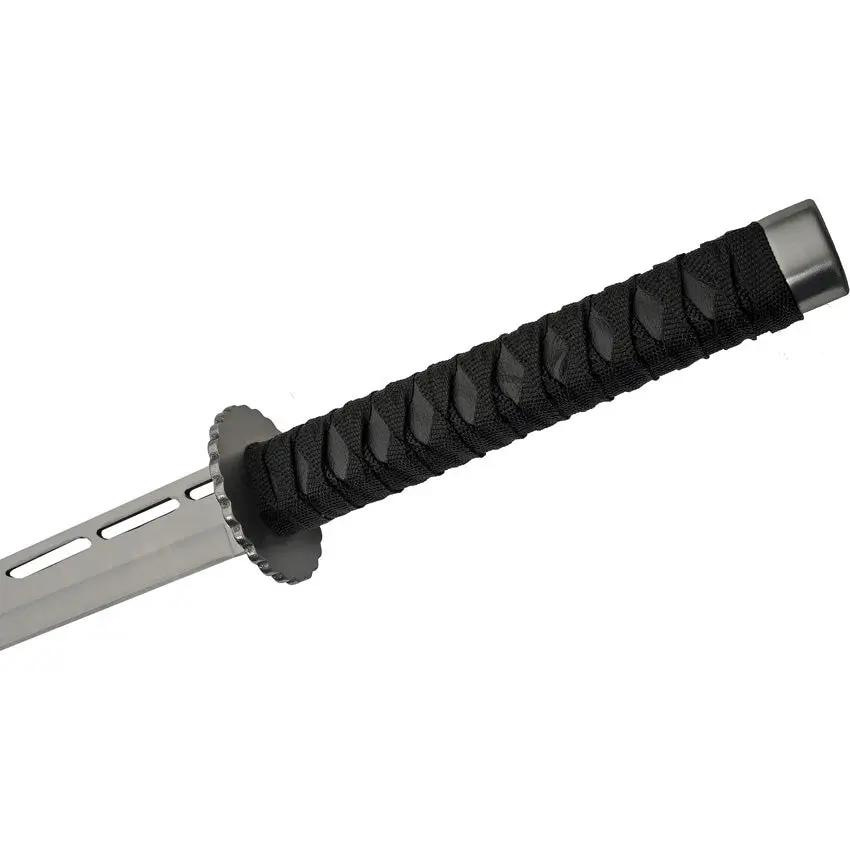 Ninja Sword 29 Inch With 420 Stainless Tanto Blade Cord Wrapped Handle Shoulder Strap For Martial Arts Enthusiasts by China Made