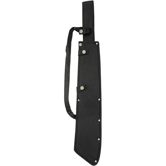 Sawback Jungle Machete 25in Overall With 17.5in Stainless Blade Black Wood Handle For Durable Outdoor Enthusiasts by China Made