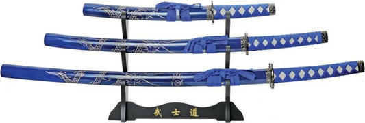Rite Edge 3pc Dragon Sword Set Blue 926970-BL by Rite Edge