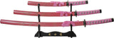 China Made Pink Dragon Katana Set 3pc 926970-PK by China Made