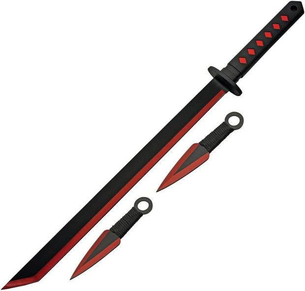 Rite Edge Ninja Sword Thrower Set Red 926971-RD by Rite Edge