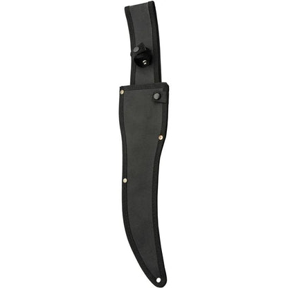Ghoul Fantasy Knife Elite 19.5 Inch Two-Tone Stainless Blade Full Tang with Lanyard Hole and Nylon Belt Sheath for Collectors by China Made