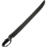 Night Guard Sword 33 Inch Overall 27 Inch Blade Manganese Steel Leather Wrapped Handle Belt Sheath For Collectors by China Made