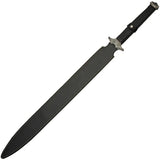 Dark Xiphos Sword For Collectors And Enthusiasts 37In 26In Manganese Blade Leather Wrapped Grip With Belt Sheath by China Made