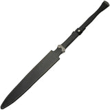 Shadow Spear Manganese Blade Leather Wrapped Handle 39.75in Overall With Black PU Belt Sheath For Collectors by China Made